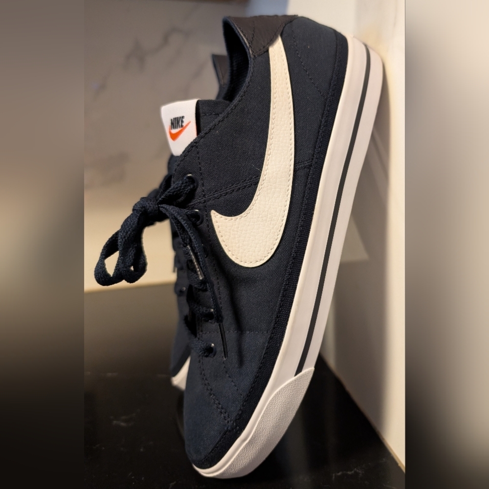 Nike Men's Court Legacy Canvas Sneakers, Navy/White, Size 11 New MSRP $94.99 - Picture 5 of 10